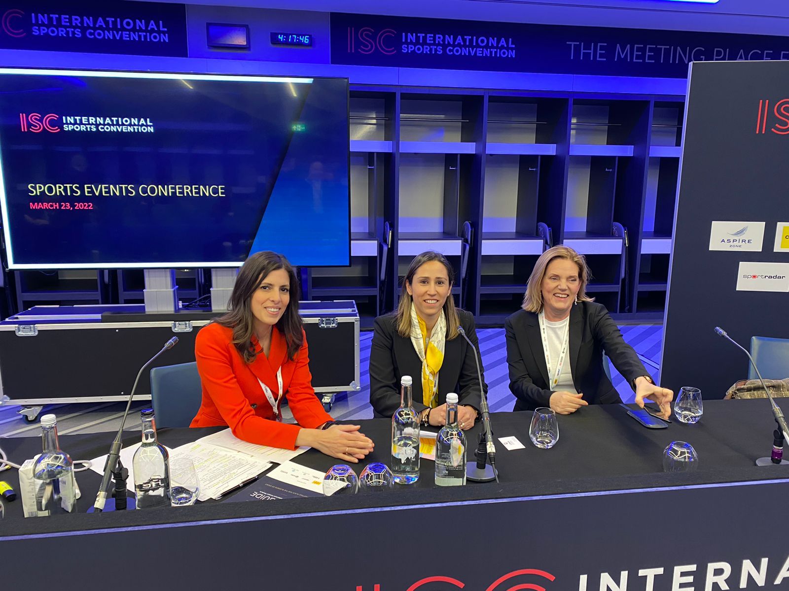 Mariana Gutiérrez participó en la International Sports Convention 2022 en Londres